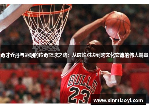 奇才乔丹与姚明的传奇篮球之路：从巅峰对决到跨文化交流的伟大篇章
